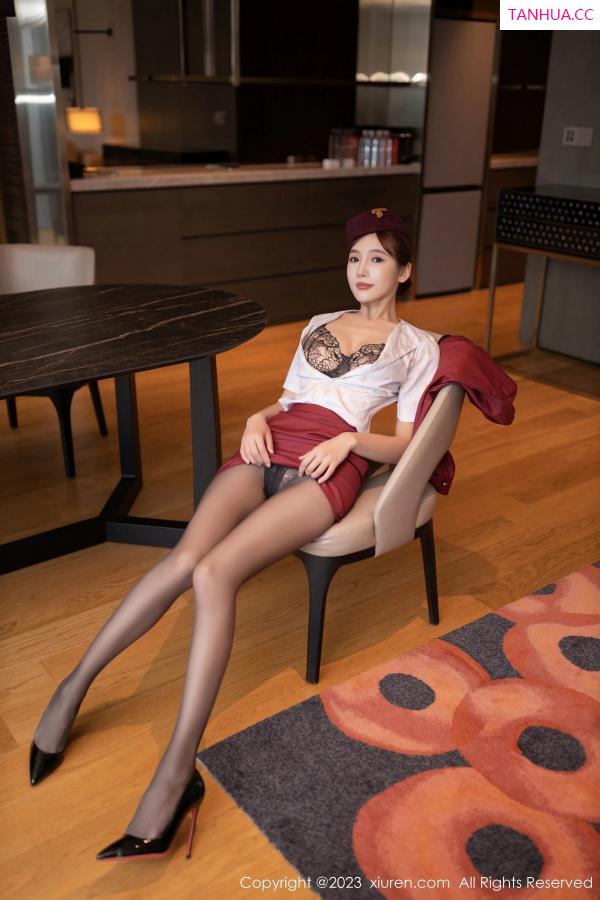 陆萱萱  [XiuRen]高清写真图 2023.10.26 No.7569 陆萱萱 黑丝美腿第27张图片
